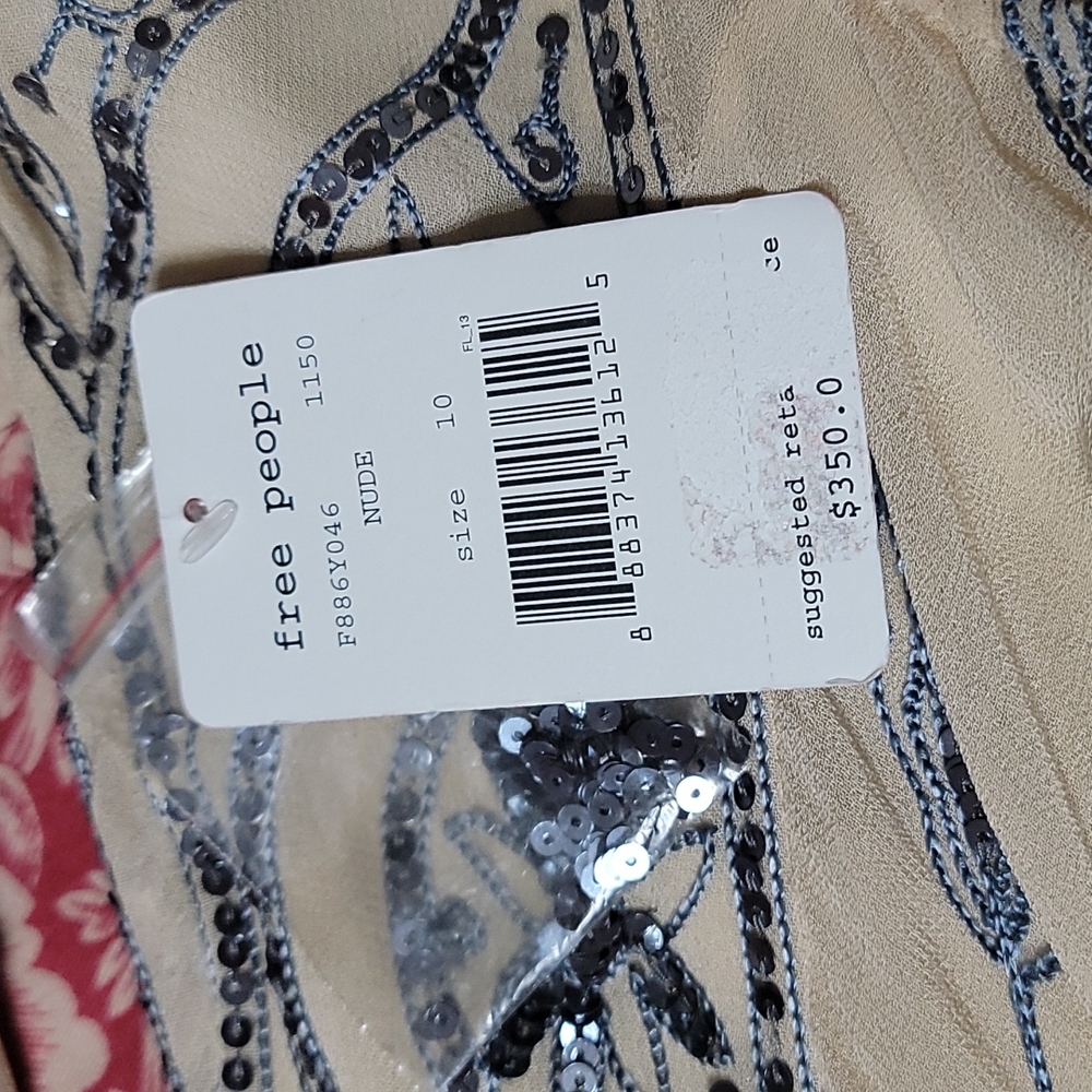 ❗️Free People Beloved Georgette NWT $350 SIZE 10 - Picture 5 of 9